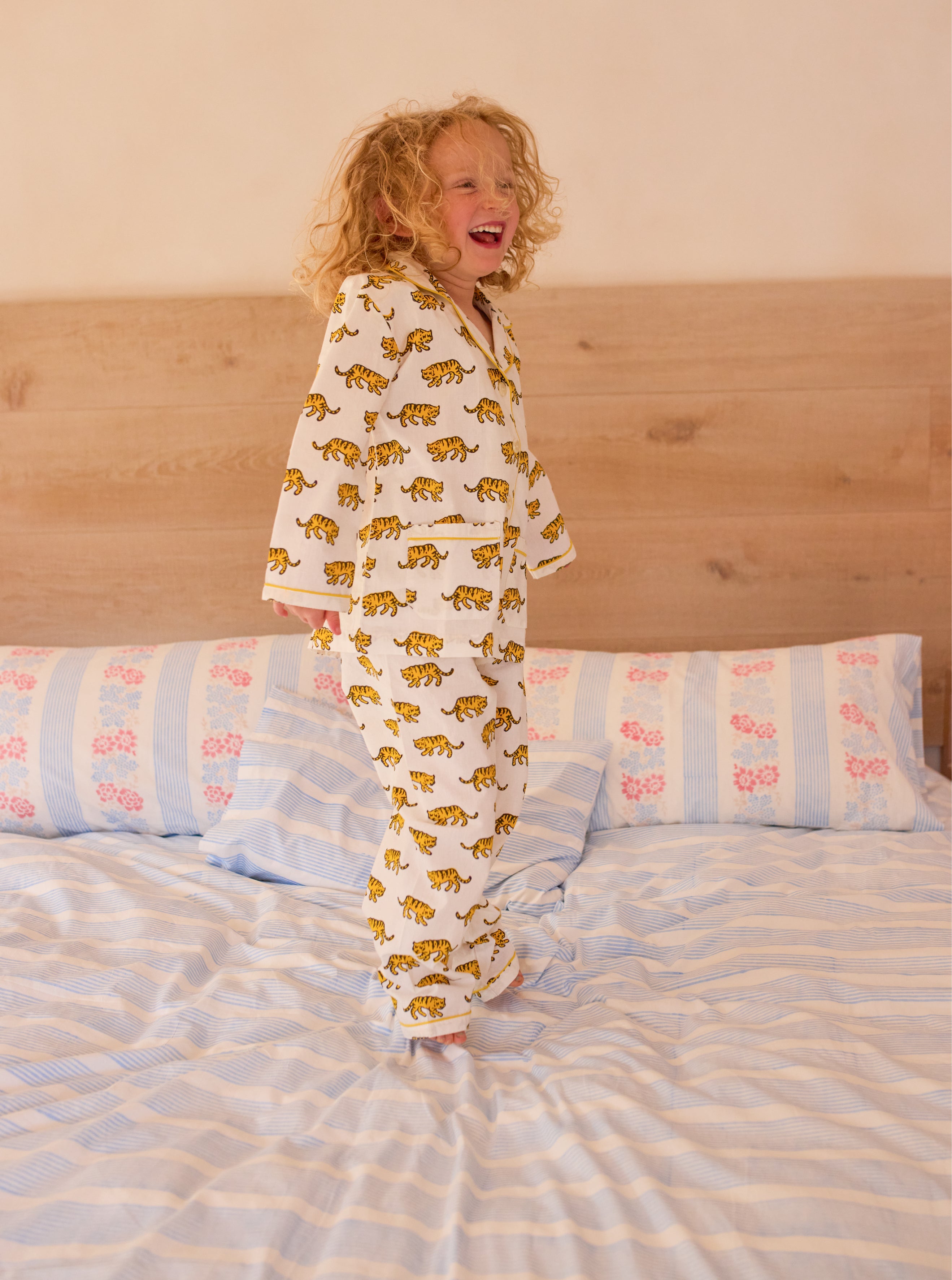 Yellow Tiger Pyjamas