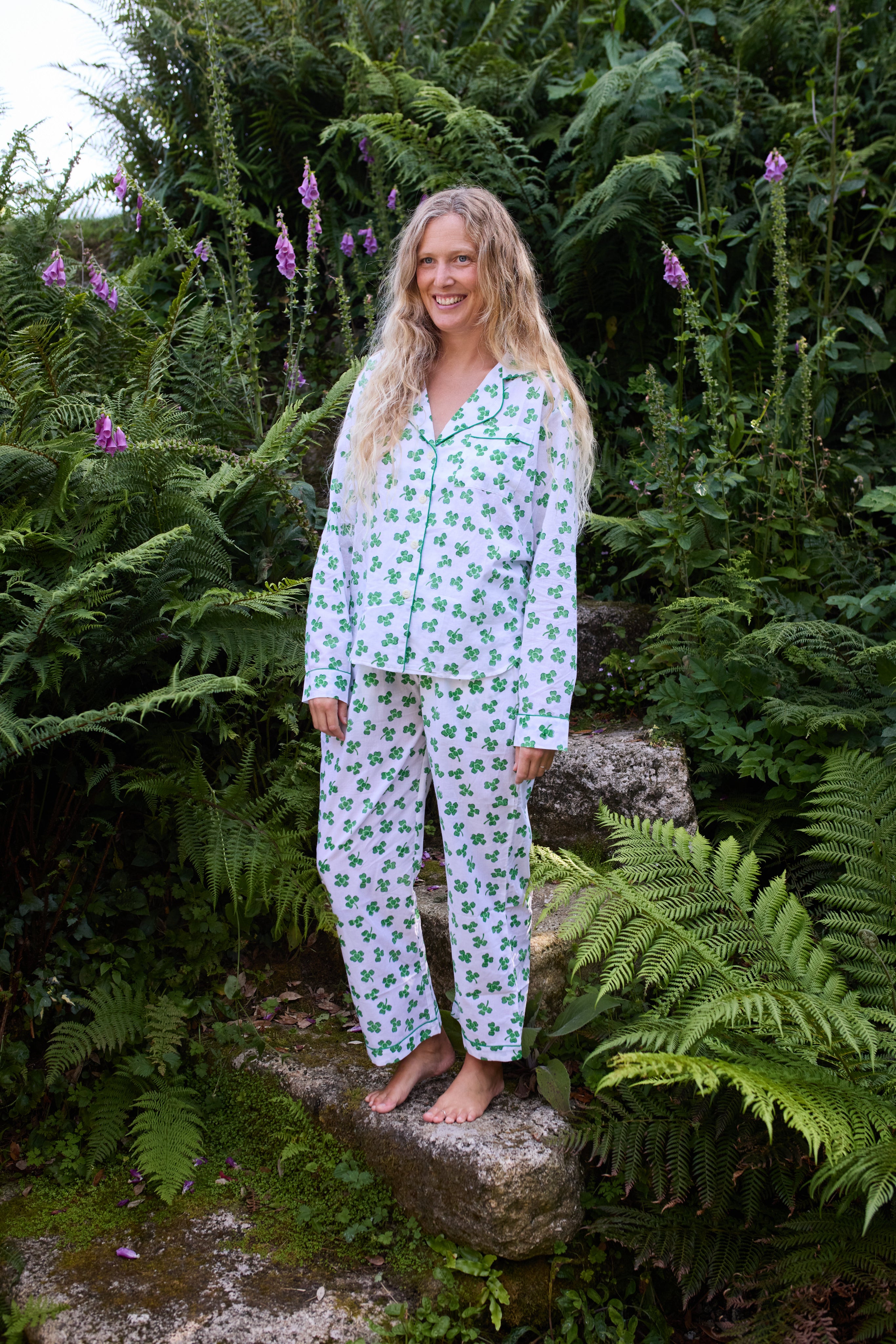 Lucky 4 Leaf Clover Pyjamas