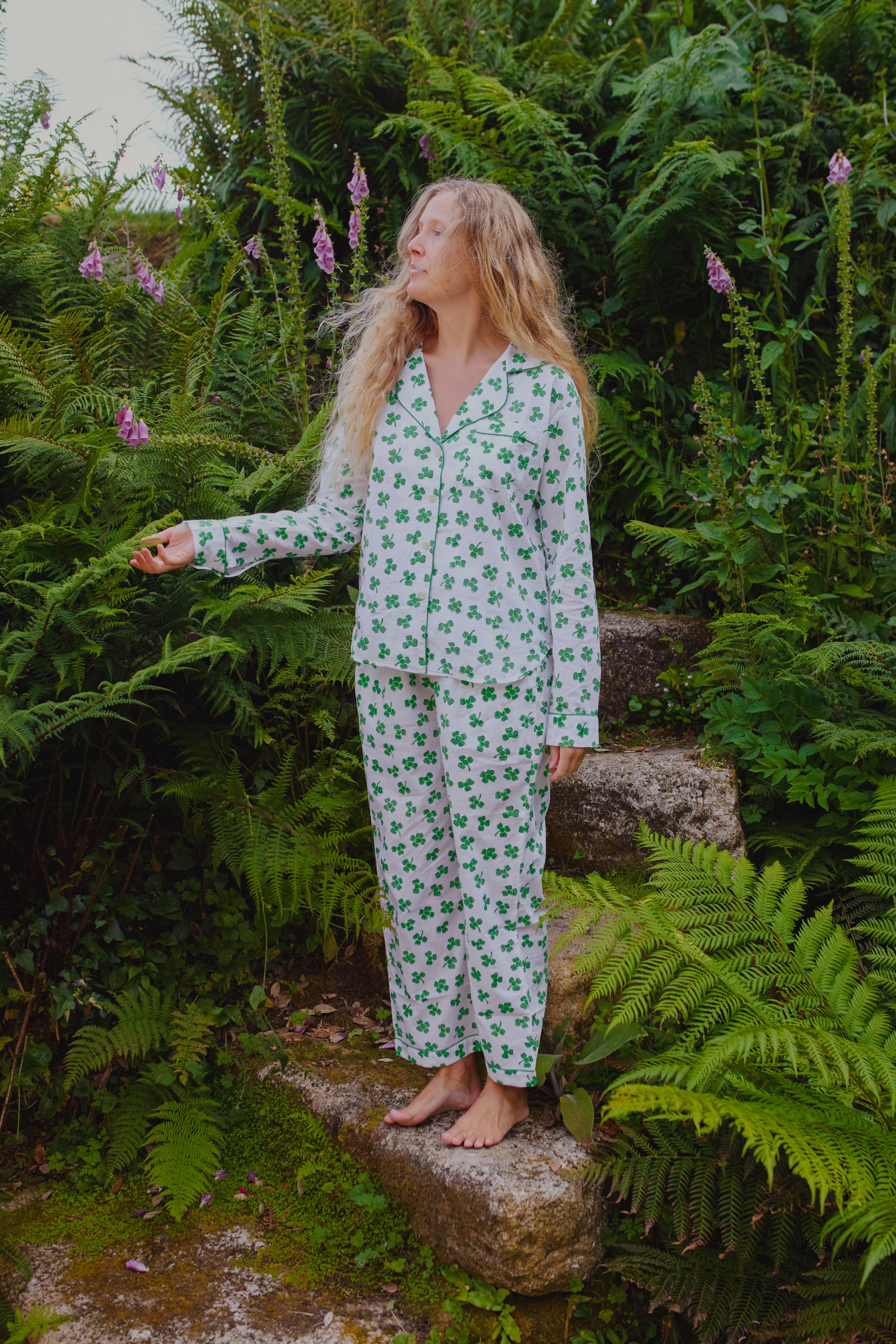 Lucky 4 Leaf Clover Pyjamas