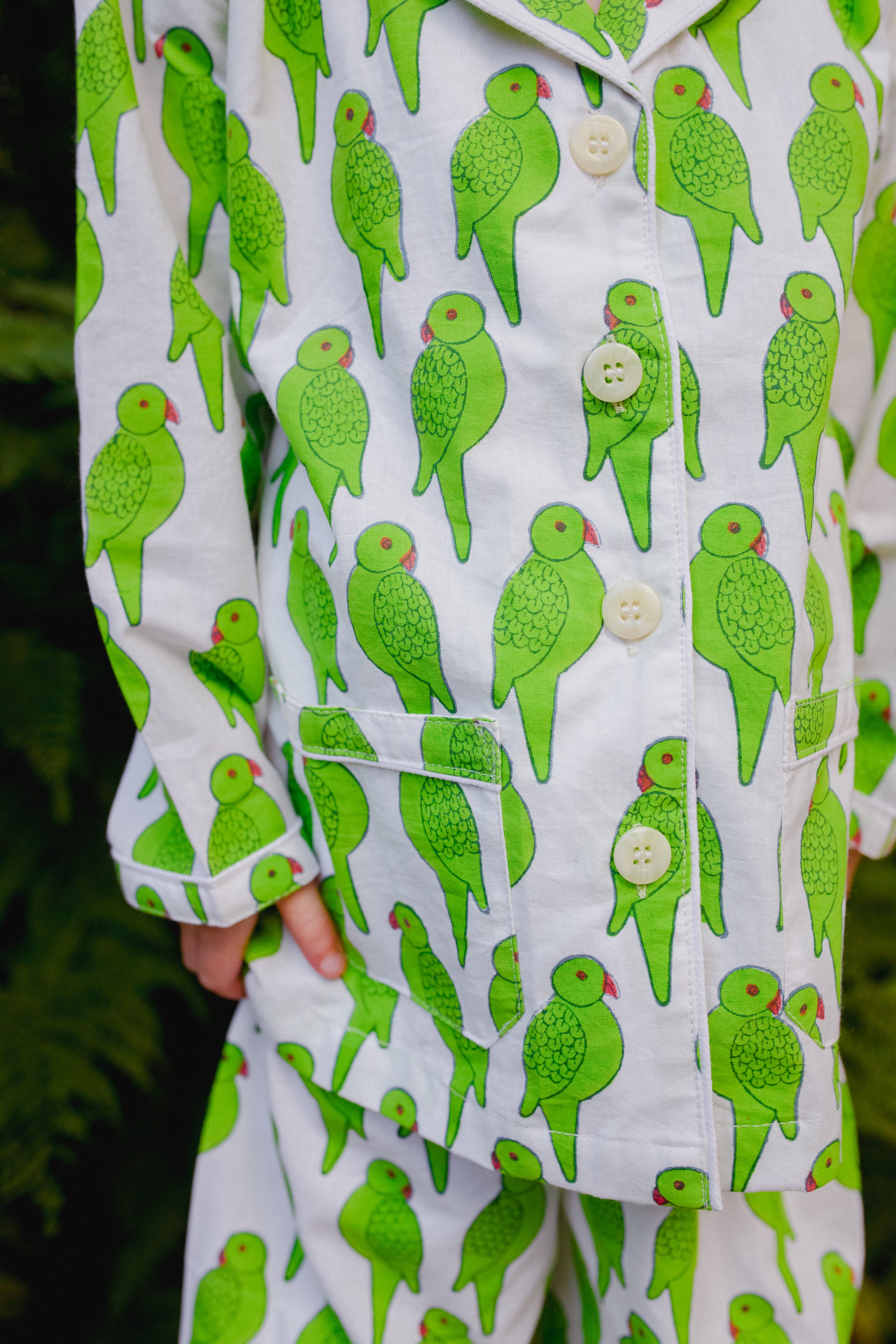 Green Parrot Pyjamas