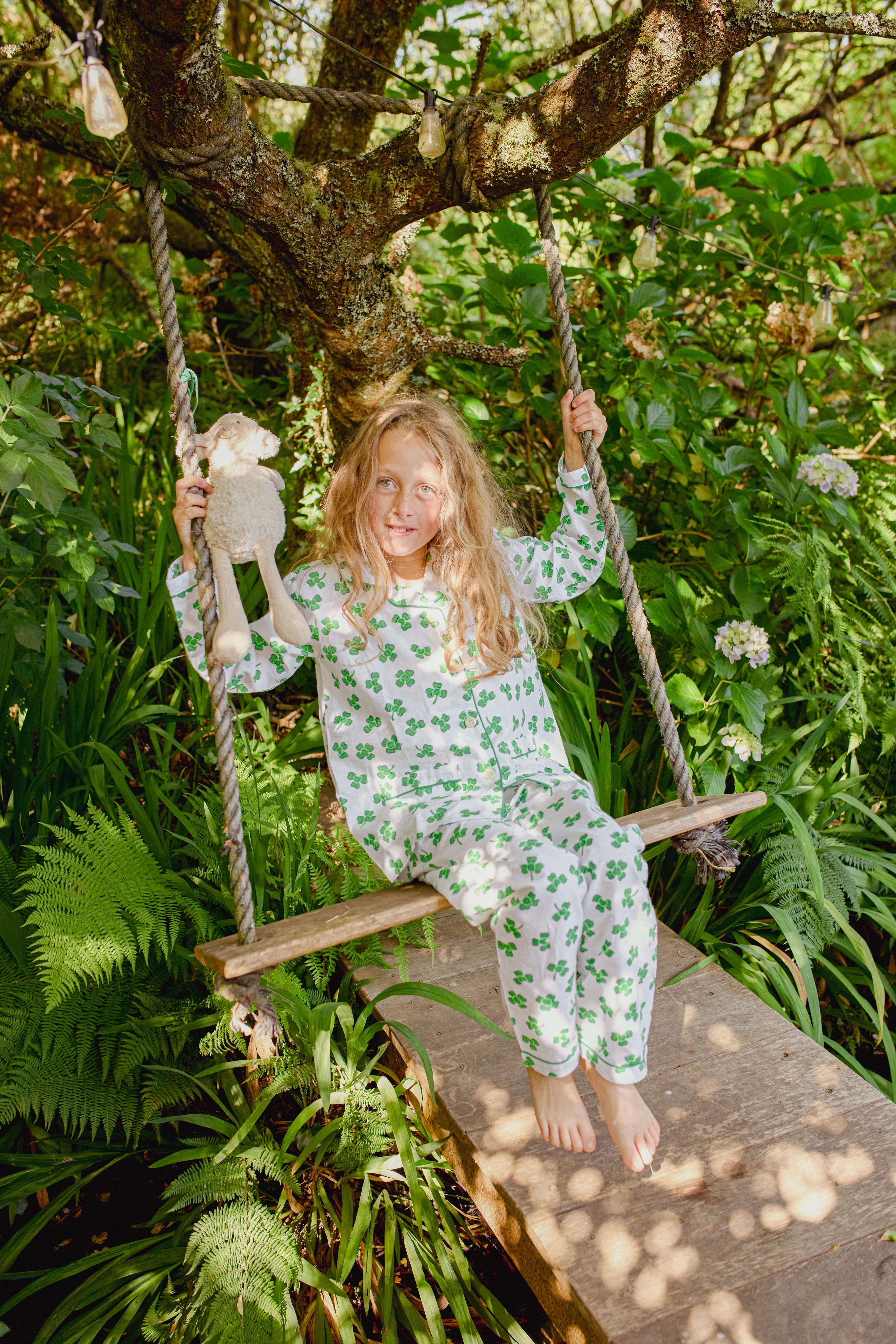 Lucky 4 Leaf Clover Pyjamas