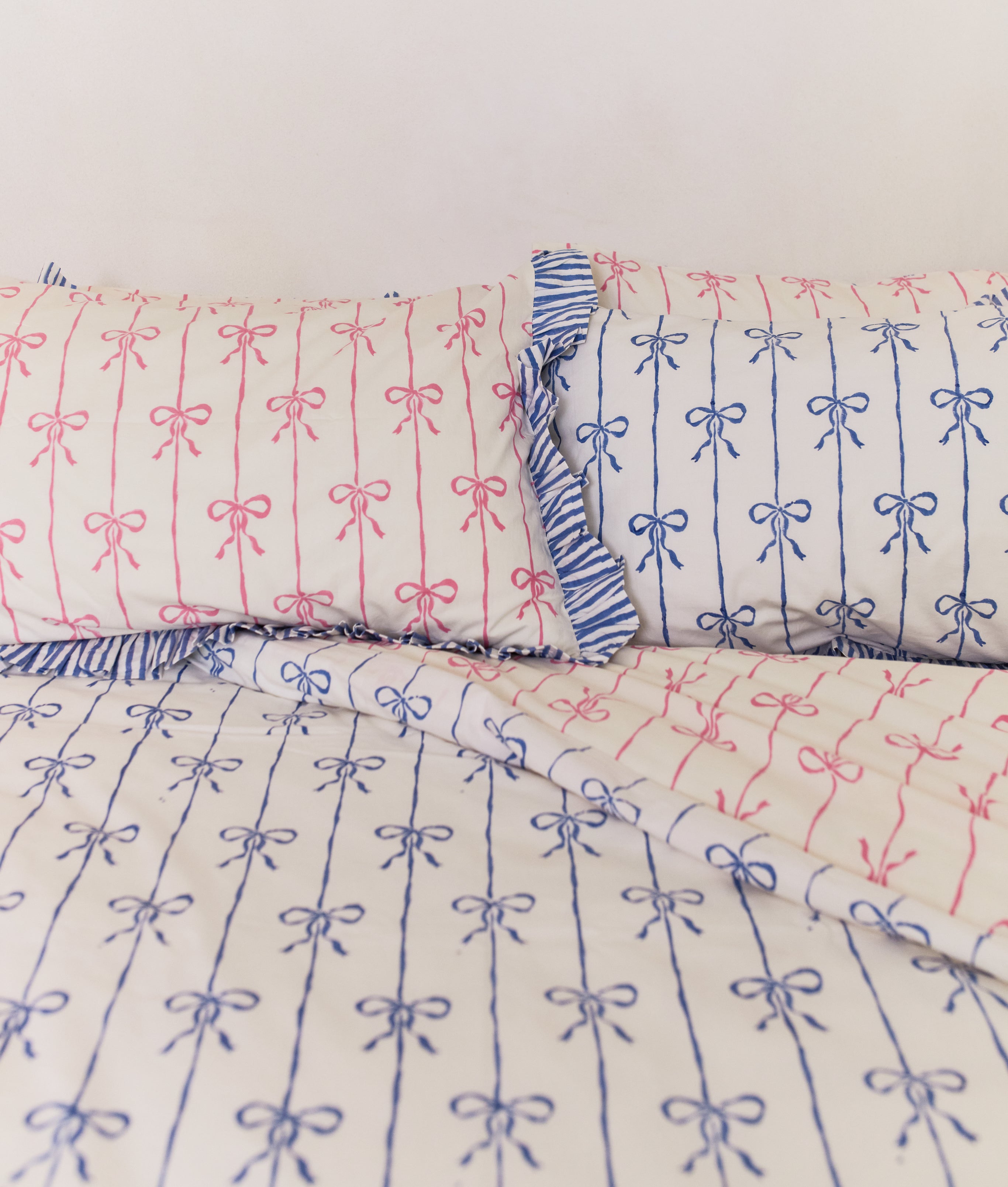 Bow Frill Pillowcases