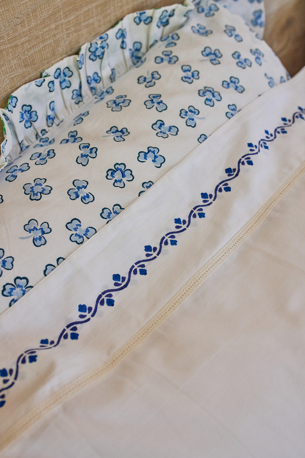 Floral Stem Pillowcases