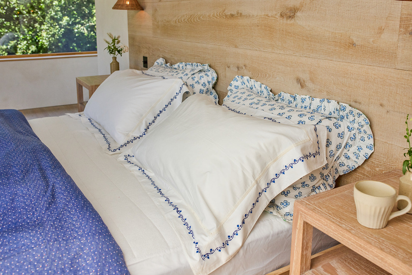 Floral Stem Pillowcases