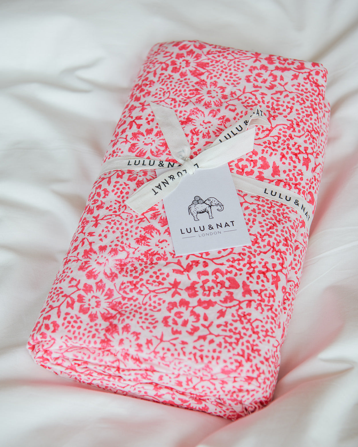 Pink Provence Floral Fitted sheet