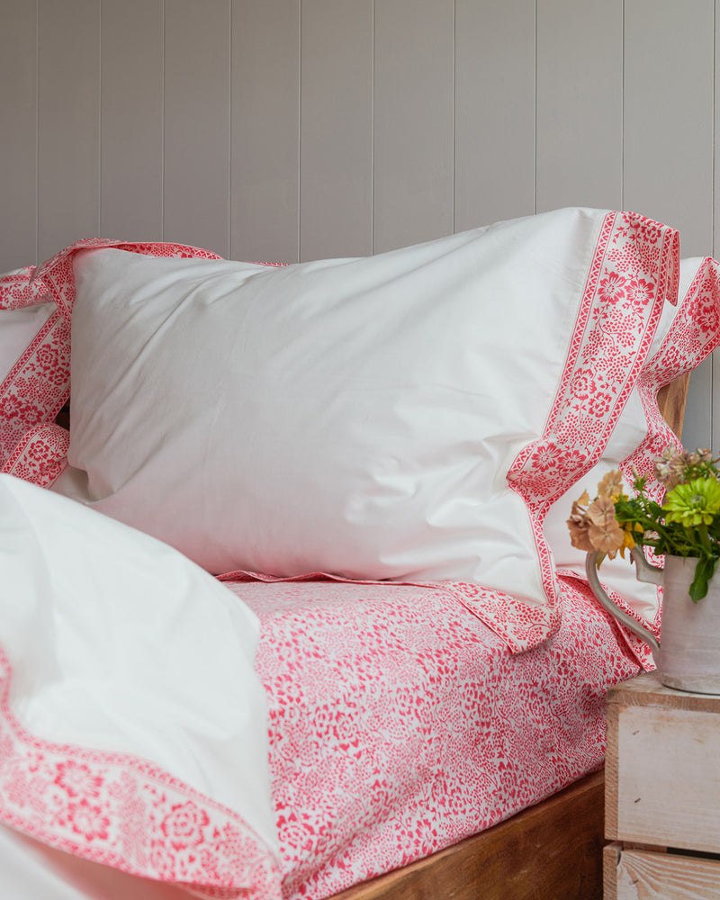 Pink Provence Floral Fitted sheet