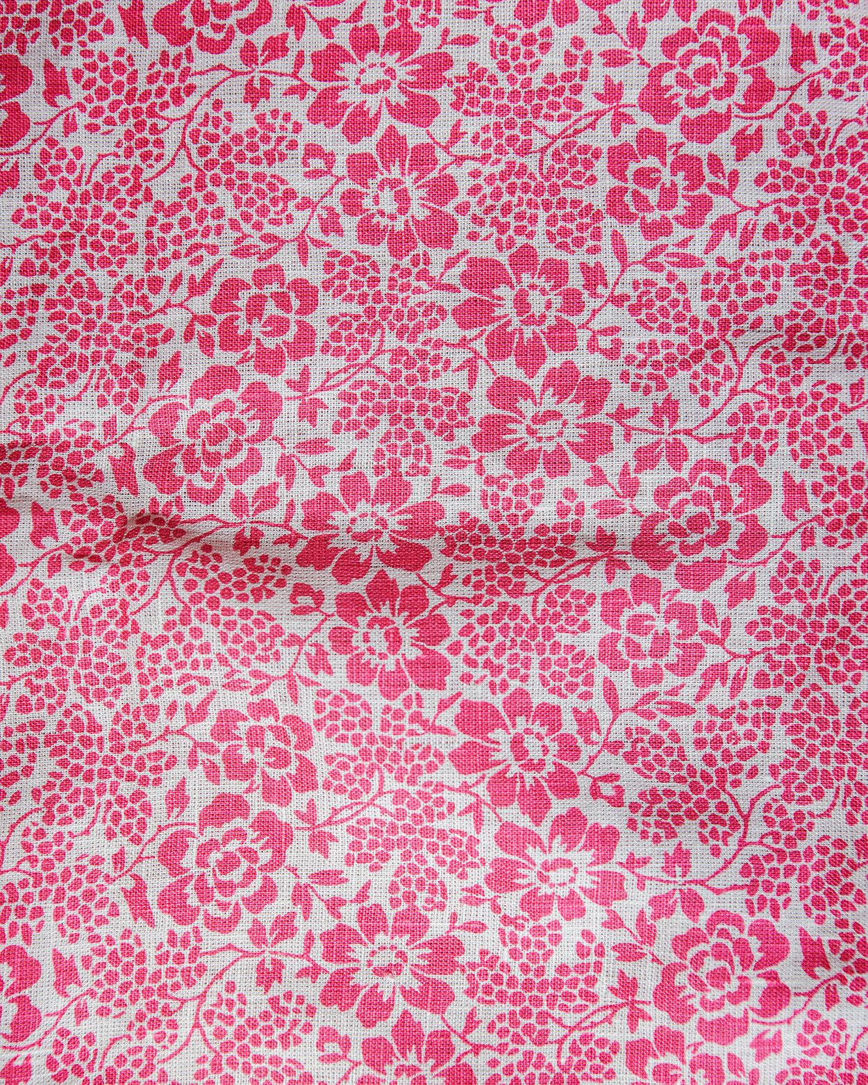 Provence Floral Linen Fabric