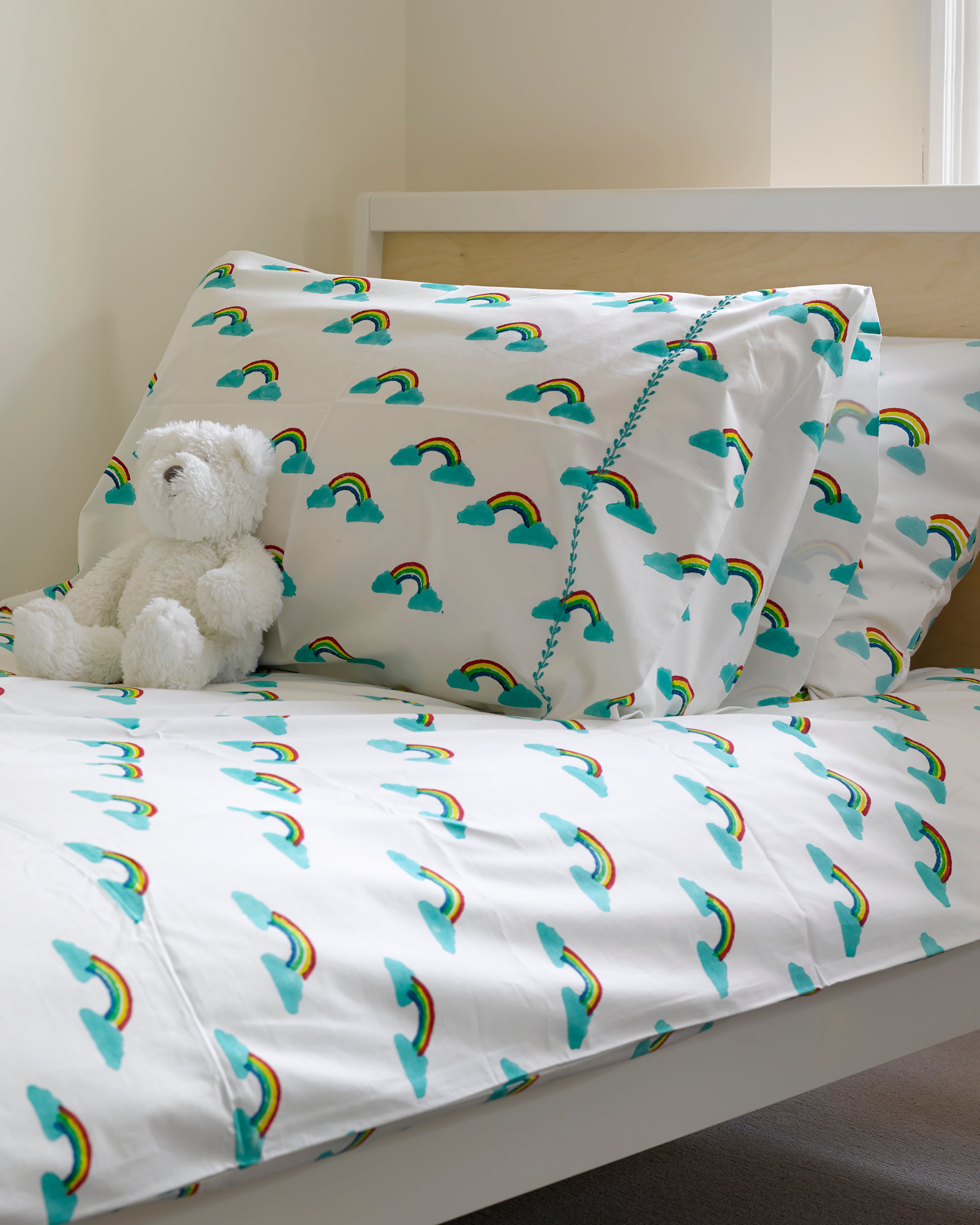 Rainbow single duvet cover