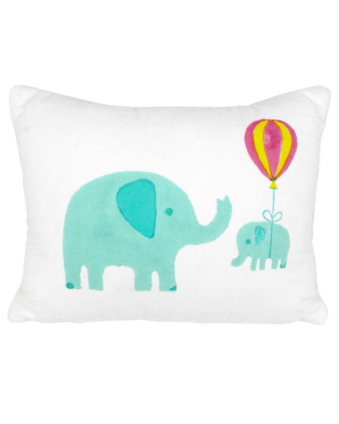 Elephant printed cushion