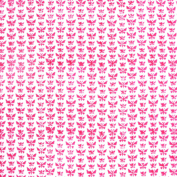 Butterfly cotton fabric