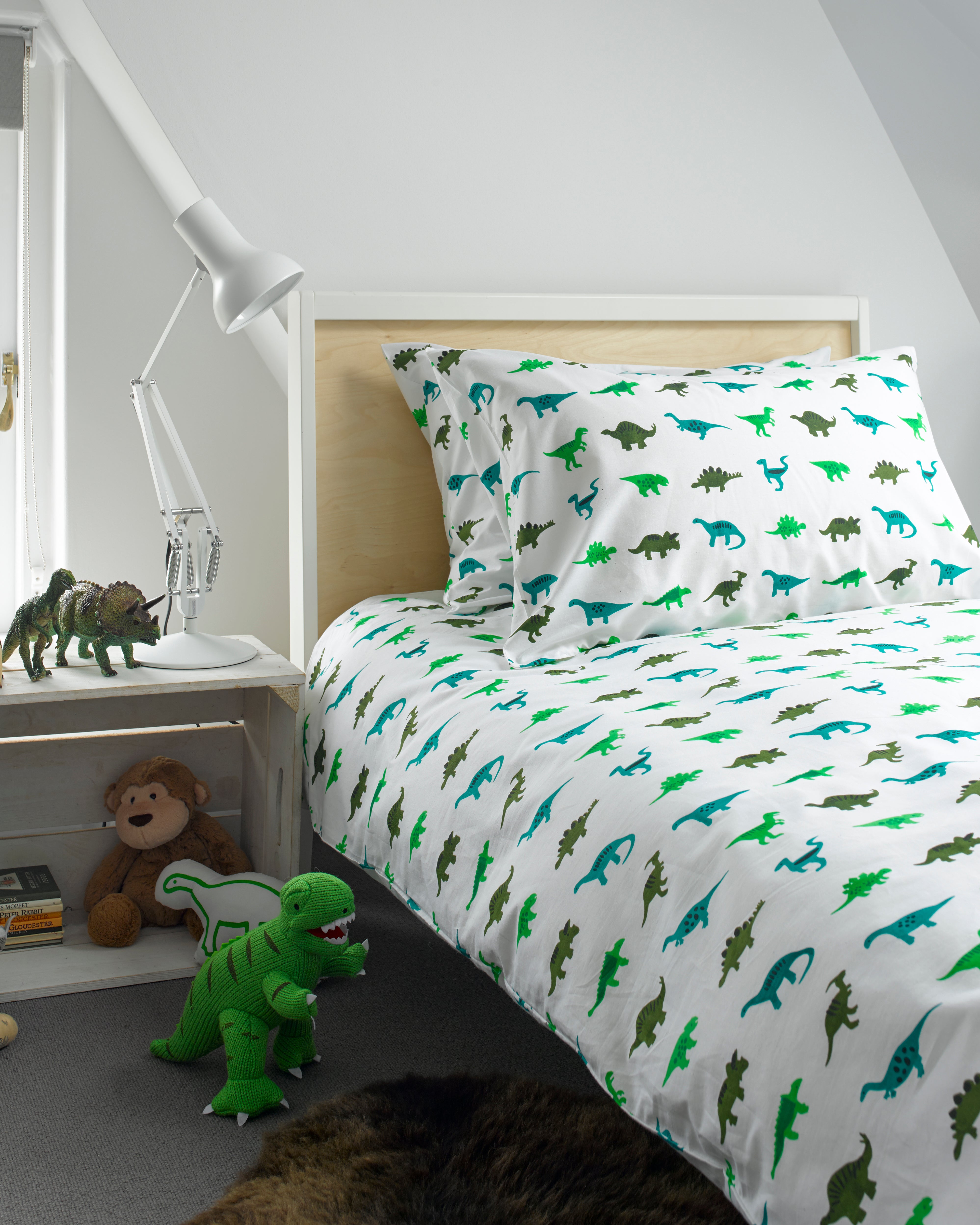 Dinosaurs single bedding set