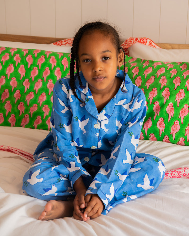 Peace Dove kids pyjamas