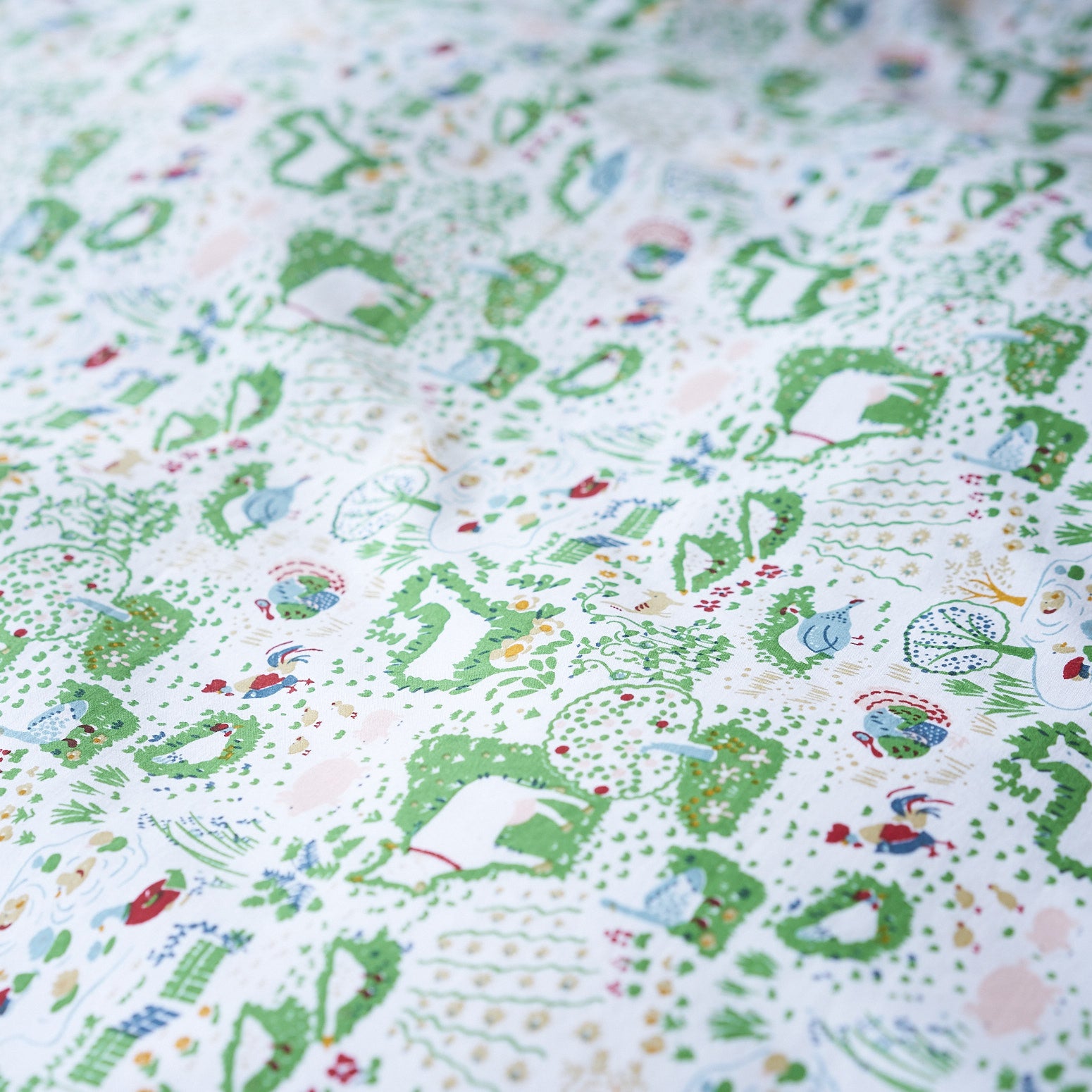 Farm yard toddler cot bed duvet set