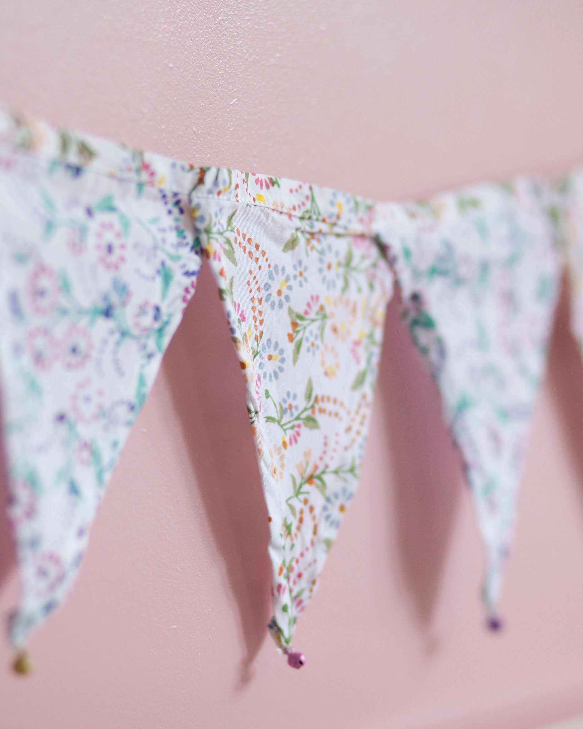 Floral bunting