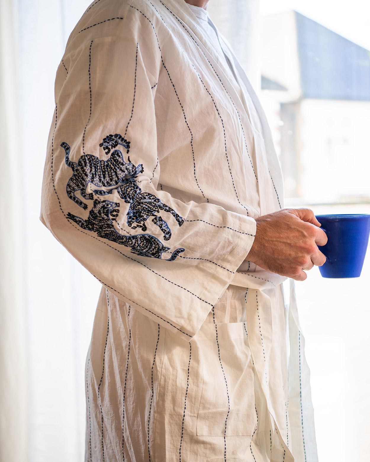 Tiger Unisex kimono