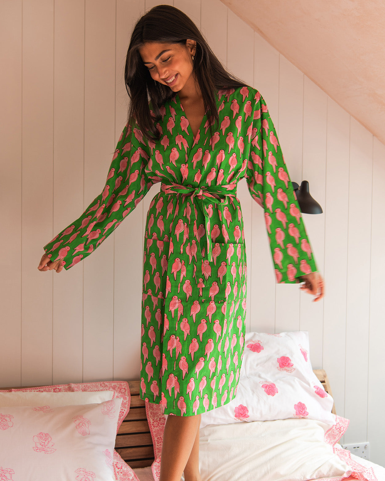 Parrot adult kimono