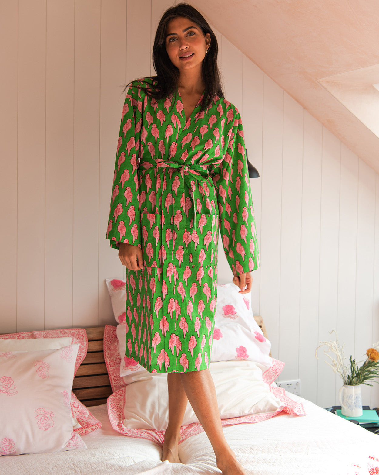 Parrot adult kimono