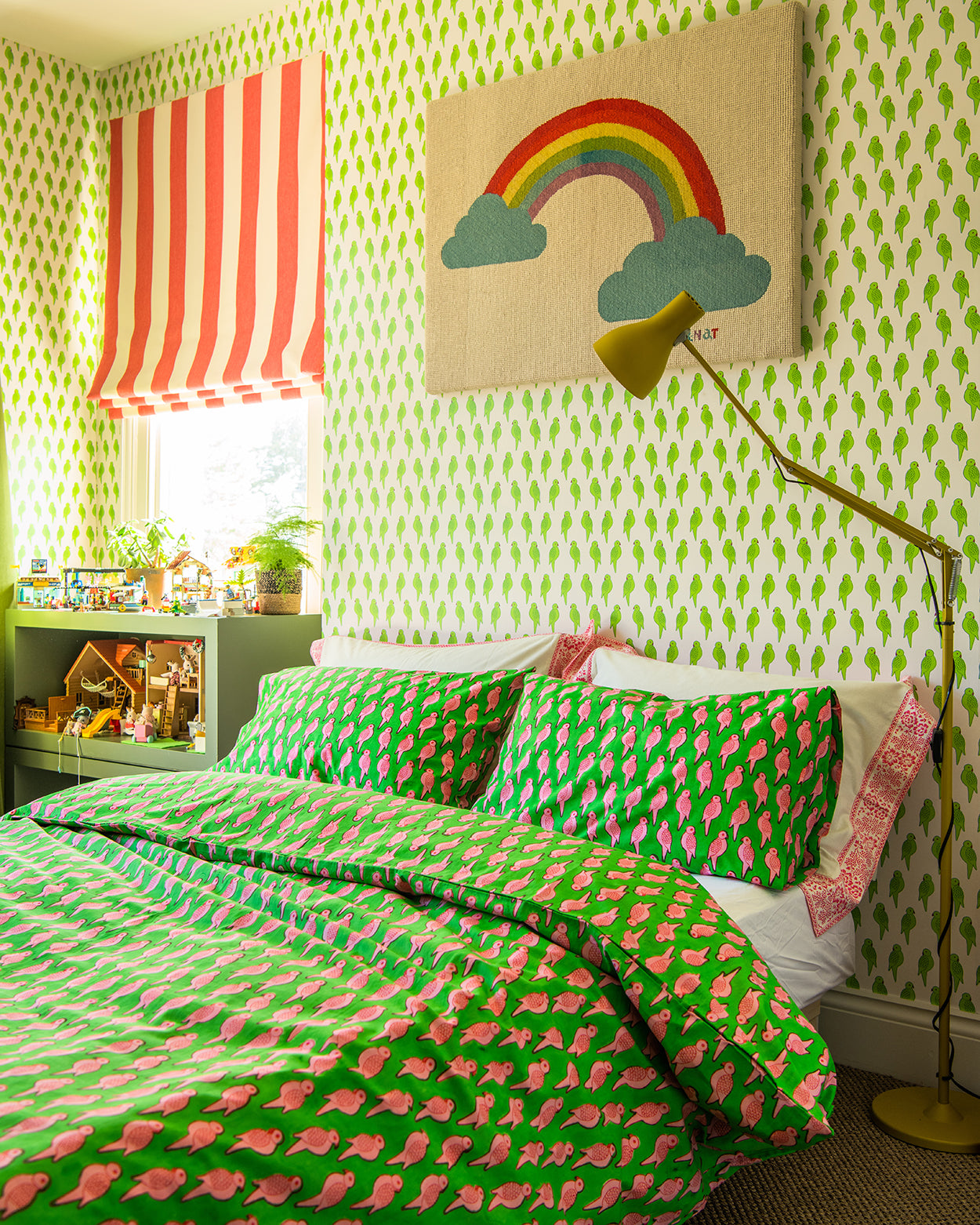 Parrot bedlinen set