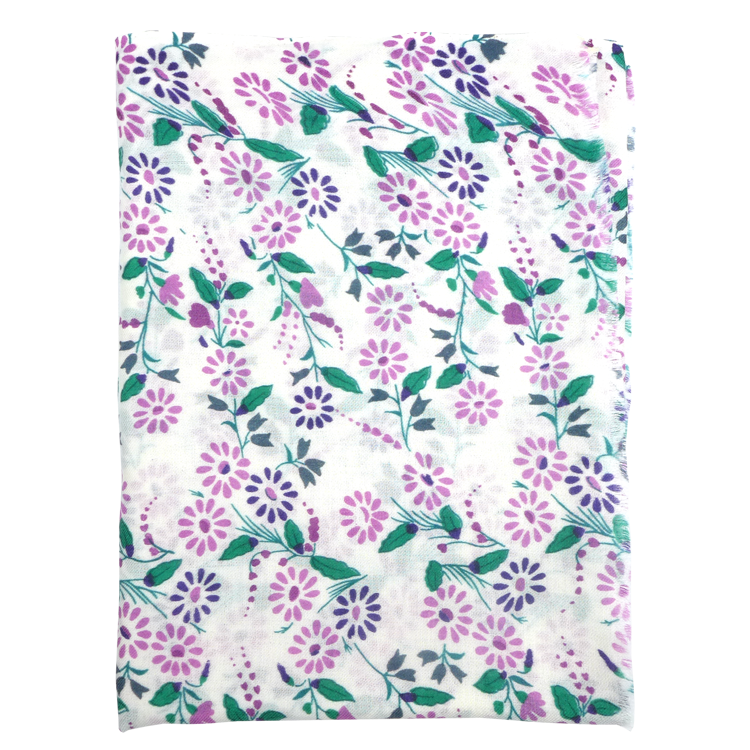 Pink/purple floral Scarf