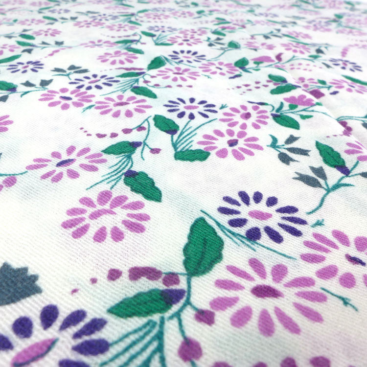 Pink/purple floral Scarf