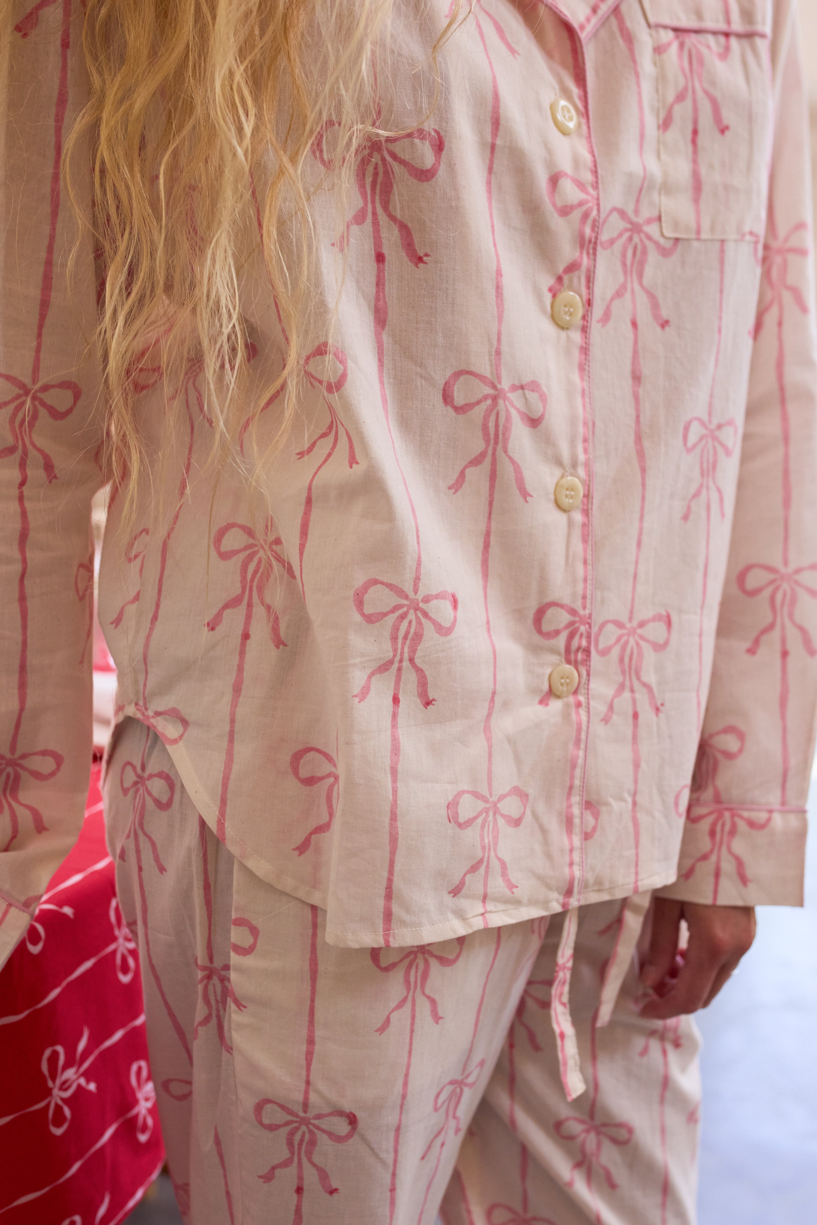 Bow Stripe Pyjamas