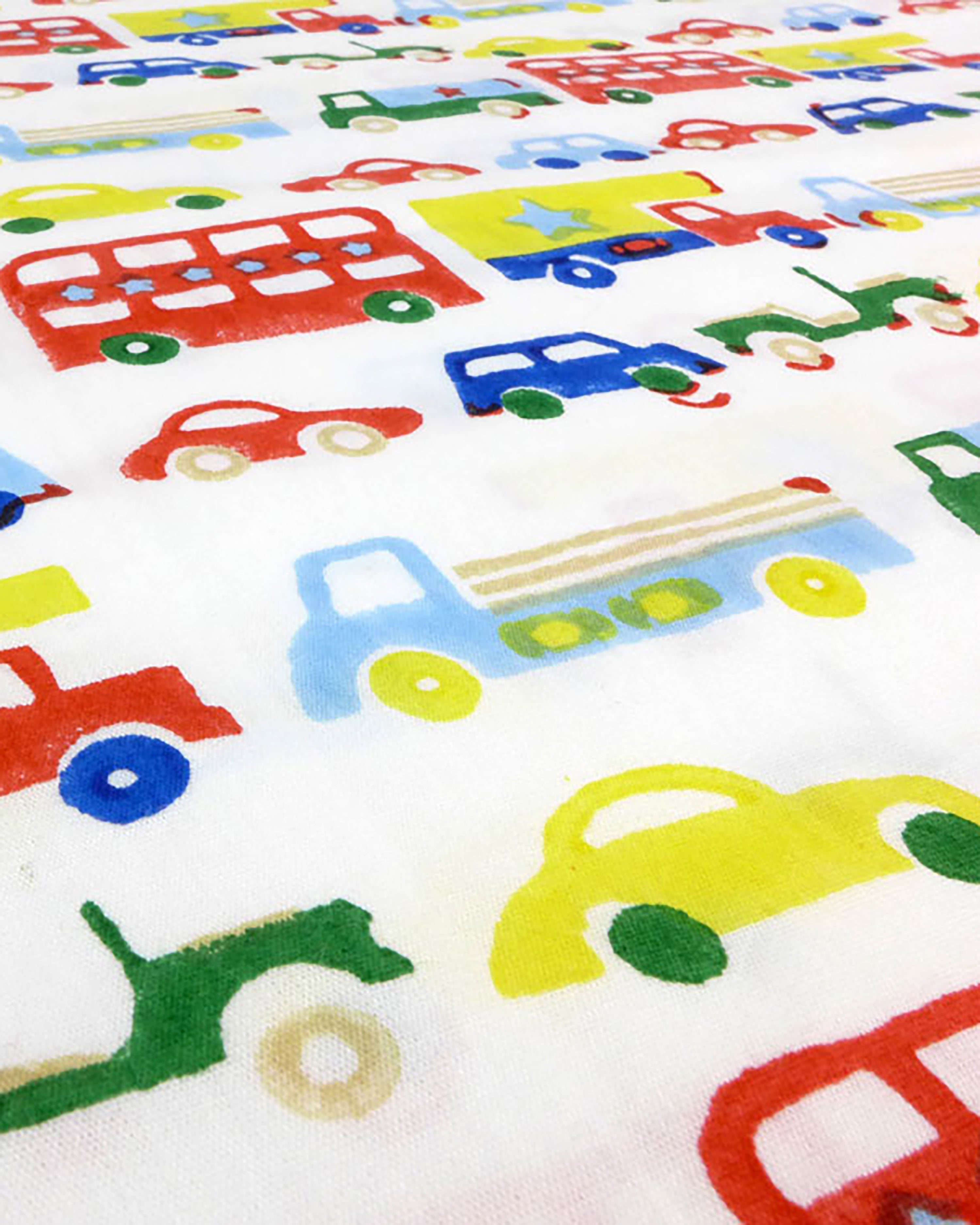 Car & buses single duvet cover