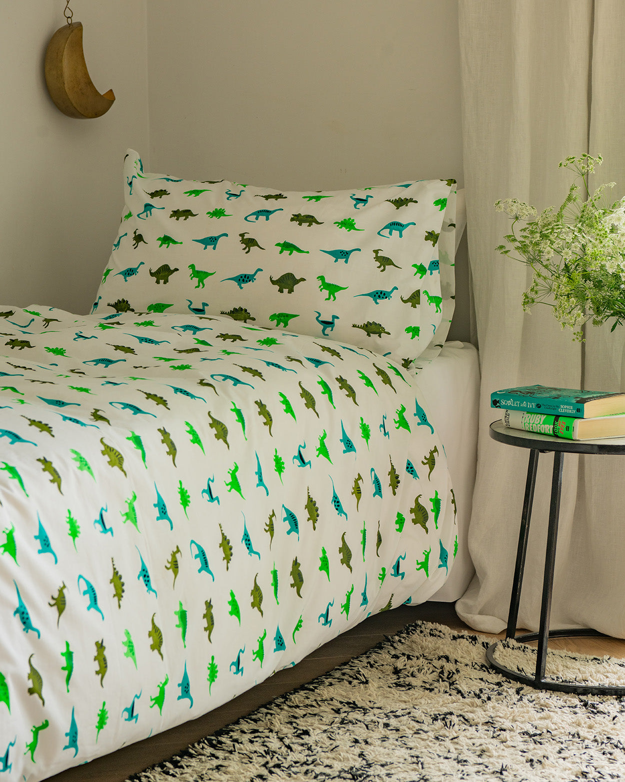 Dinosaur single bed set hotsell