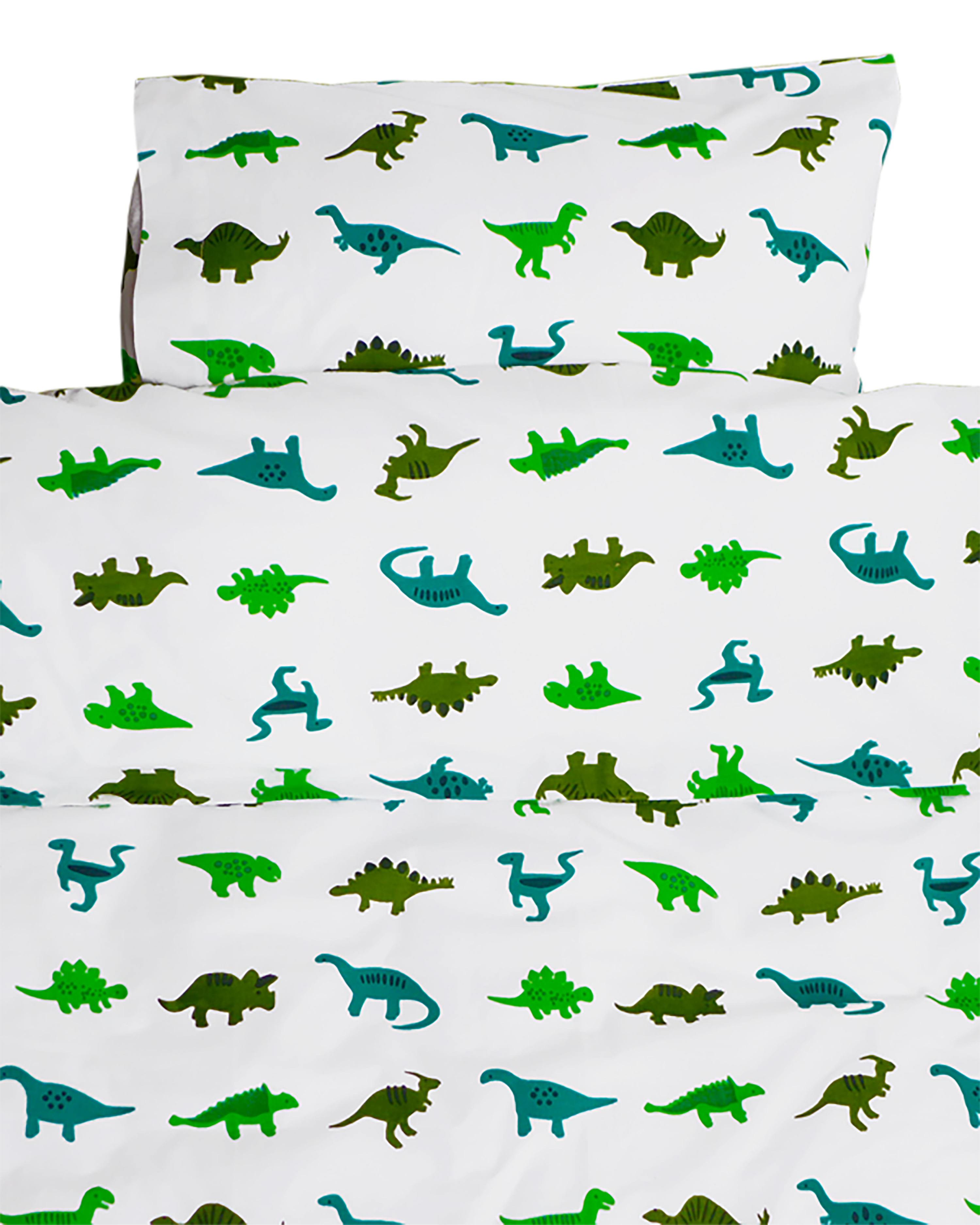 Dinosaurs toddler cot bed duvet set
