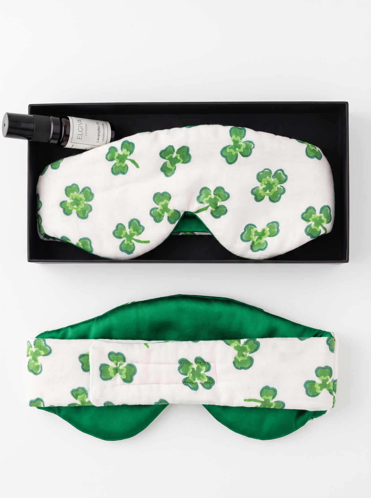 Lulu & Nat x Elgiva Silk Sleep Mask – Clover