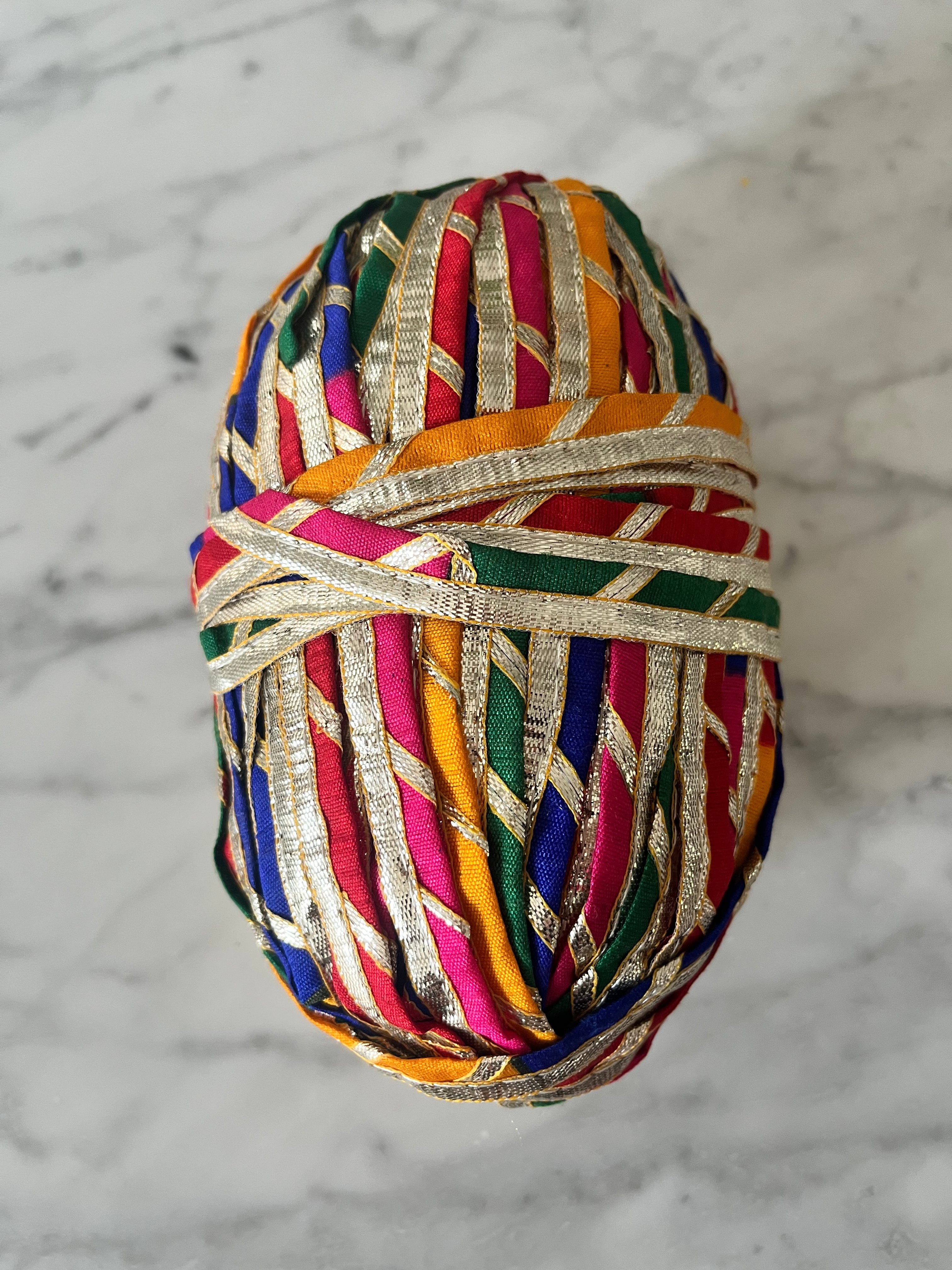 Rainbow Metallic Ribbon