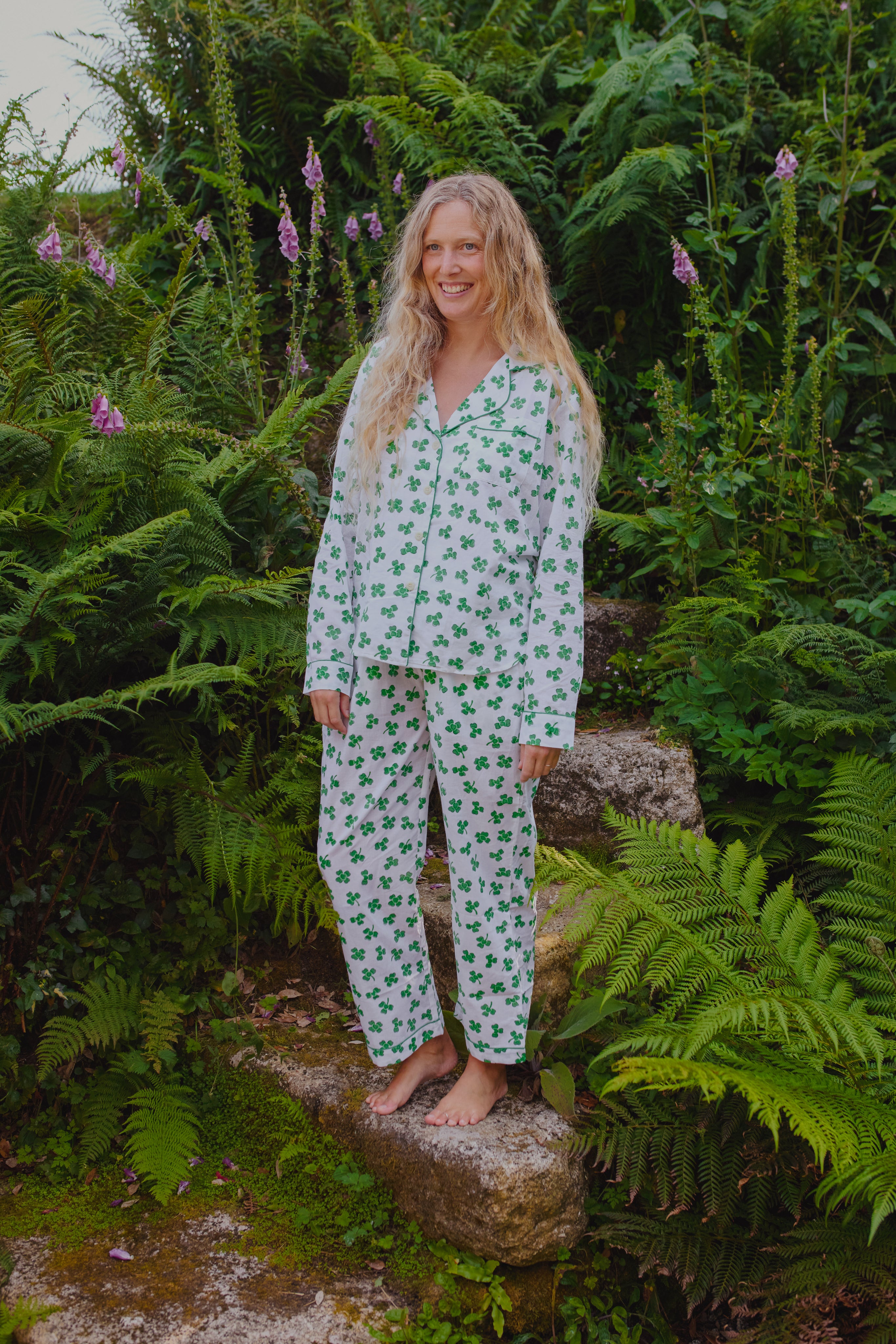 Lucky 4 Leaf Clover Pyjamas