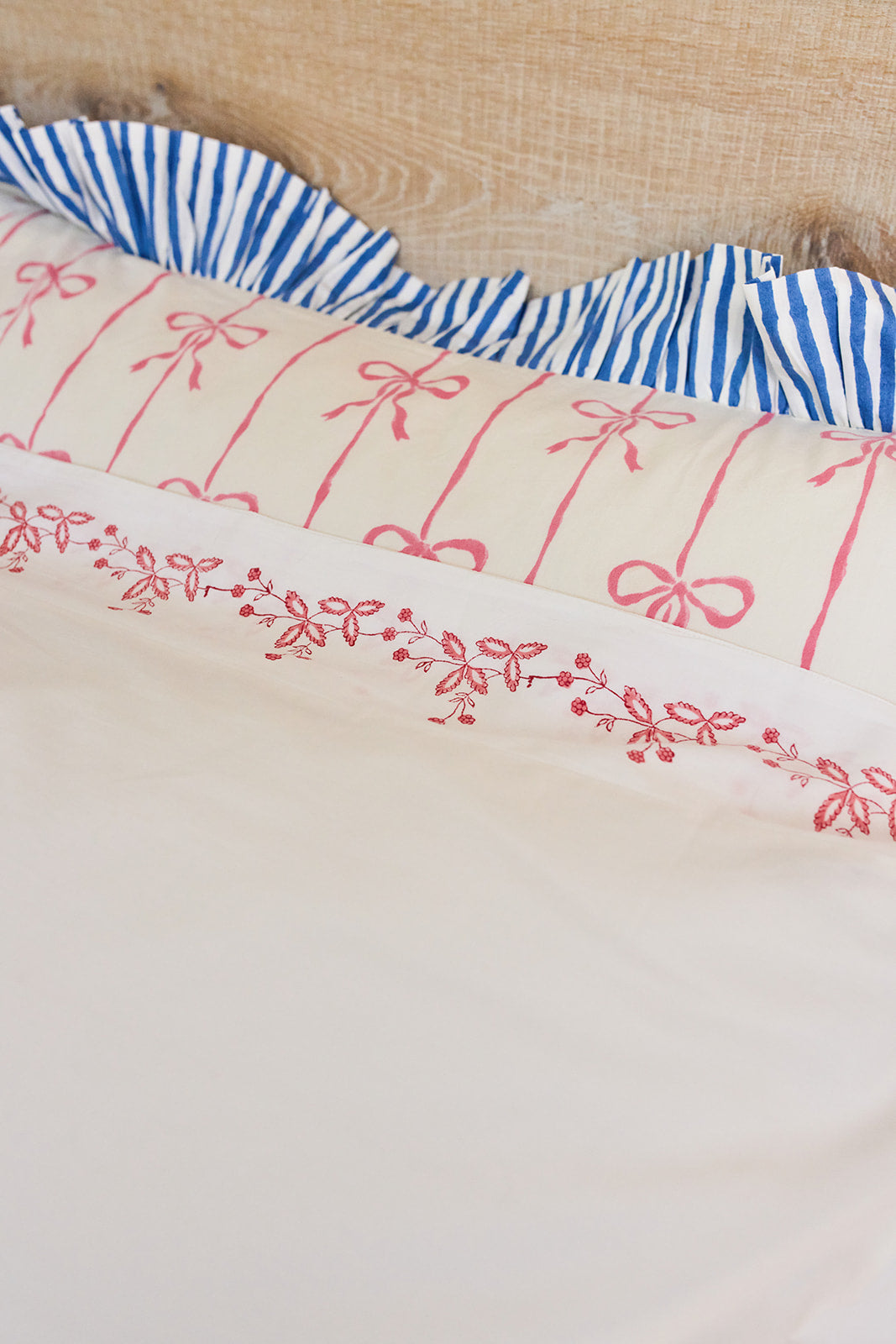 Berry Leaf Pillowcases
