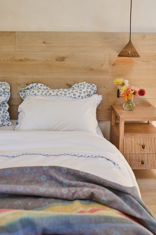 Blue Scallop Bedlinen Set