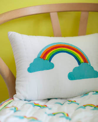 Rainbow cushion