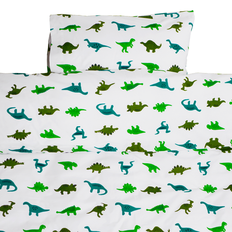 Dinosaurs toddler cot bed duvet set