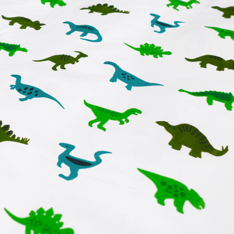 Dinosaurs single pillowcase