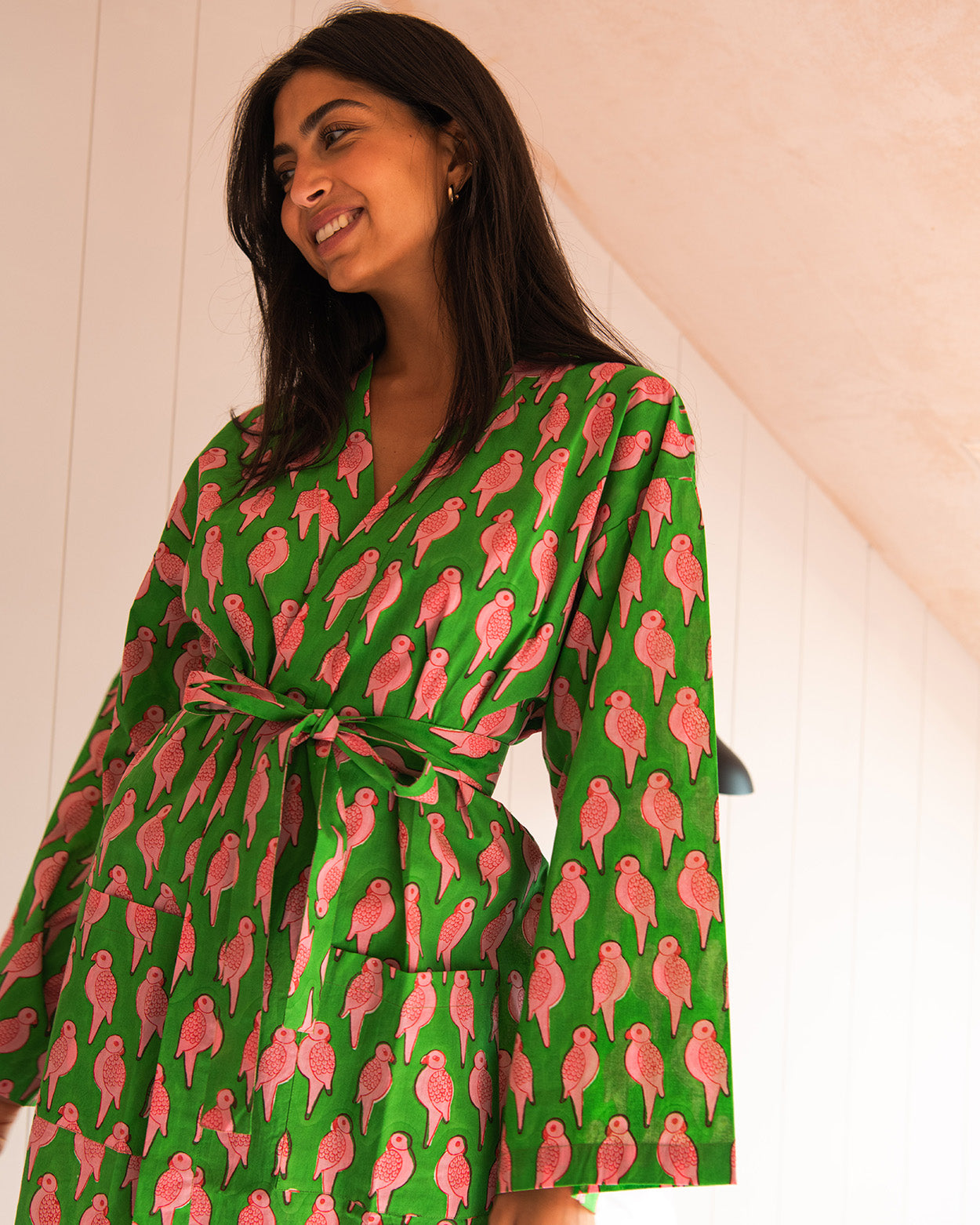 Parrot adult kimono