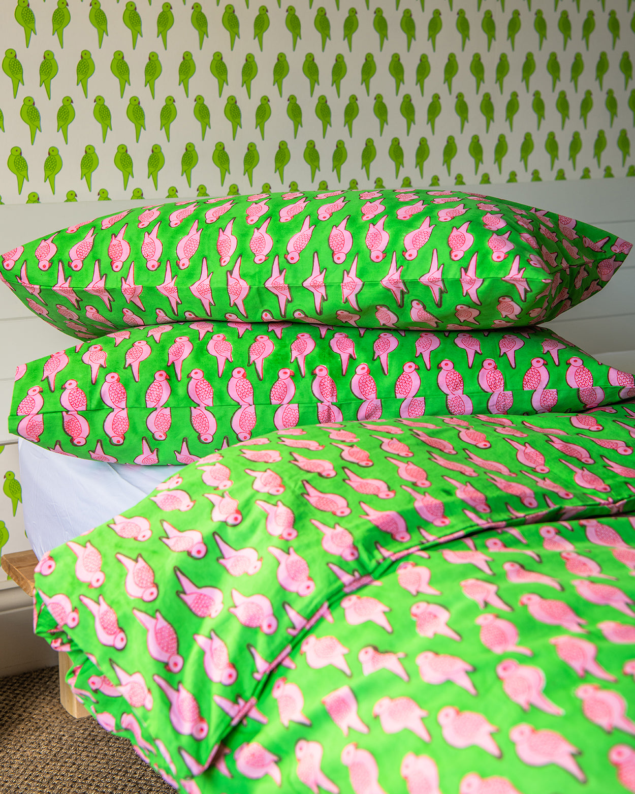 Parrot bedlinen set