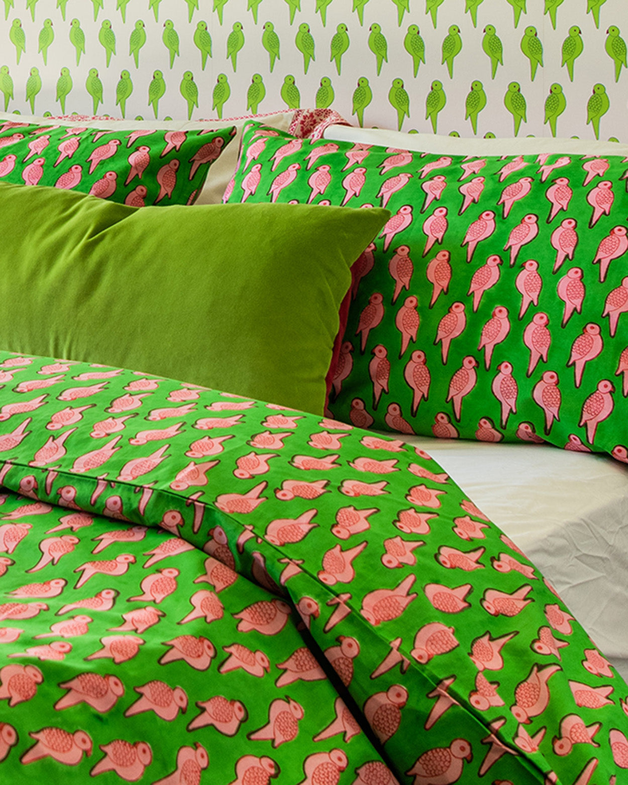 Parrot adult bedlinen set