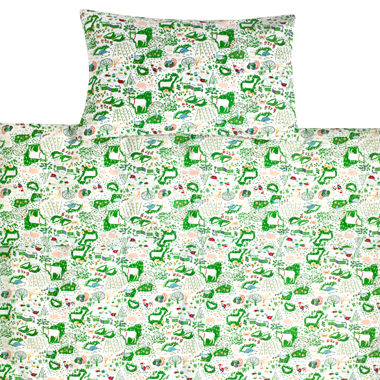 Farmyard cot bedding sales